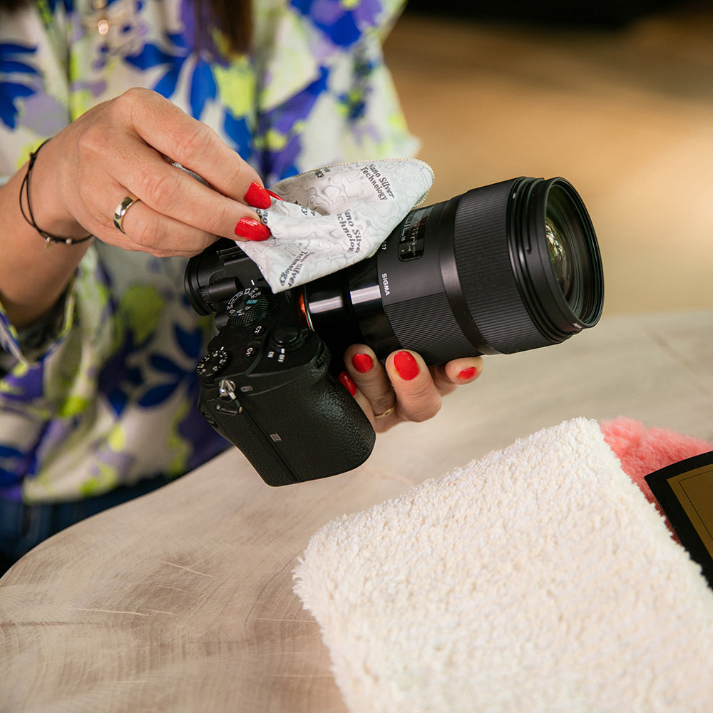 Rengörare Sunbeam Blå Optic Wipe