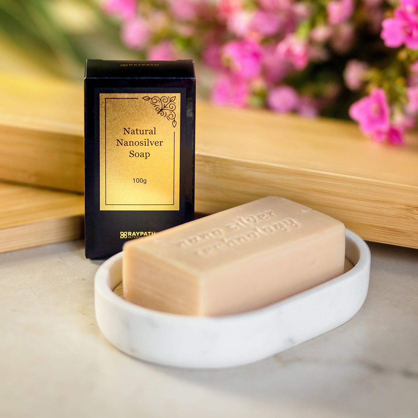 Tvål Grå med Nanosilver 100g